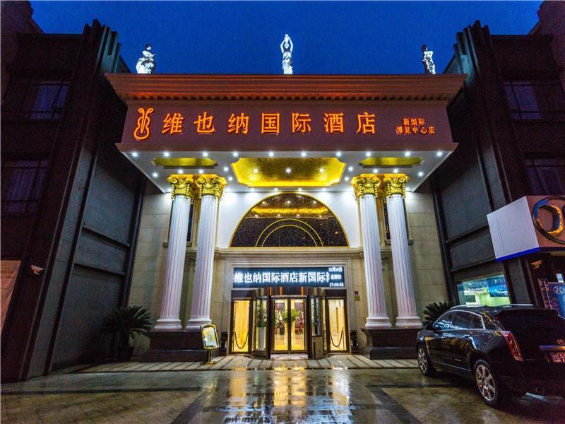 Vienna International Hotel Shanghai Pudong New International Exbition Central Eksteriør bilde